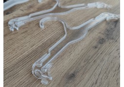 Вішалка-плечики для білизни і дитячого одягу (26см. прозора)